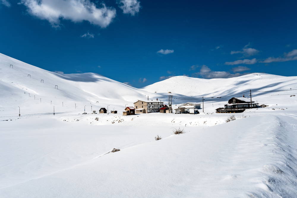 Faire du ski en Grèce
