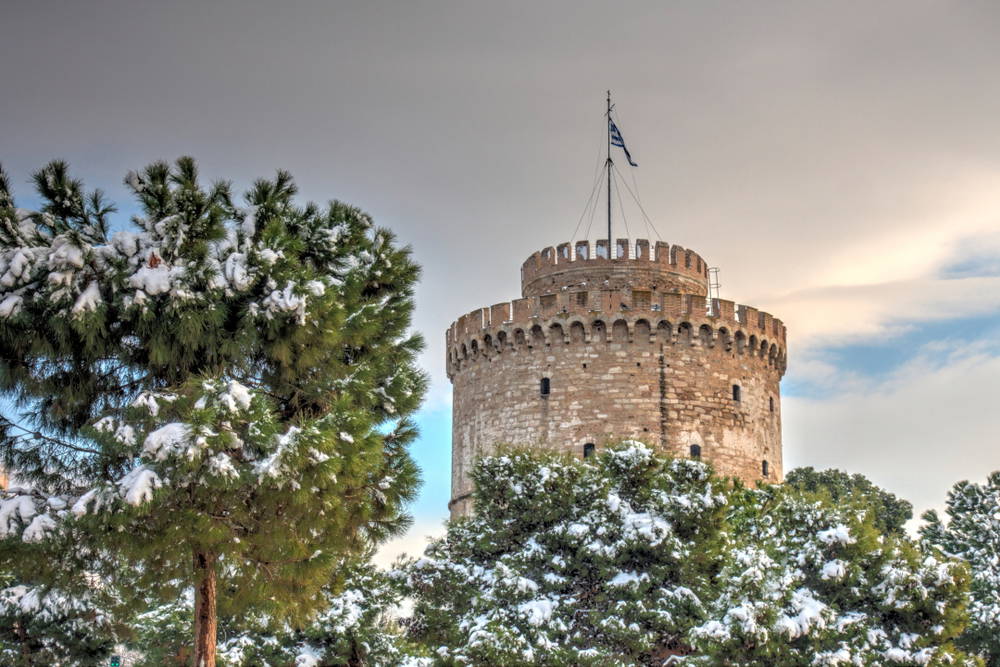 Thessalonique en hiver