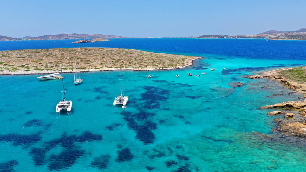 Tour en bateau à Antiparos