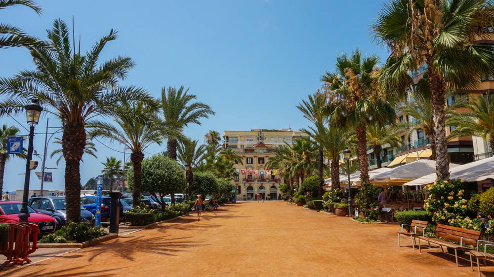 centre-ville de Lloret de Mar