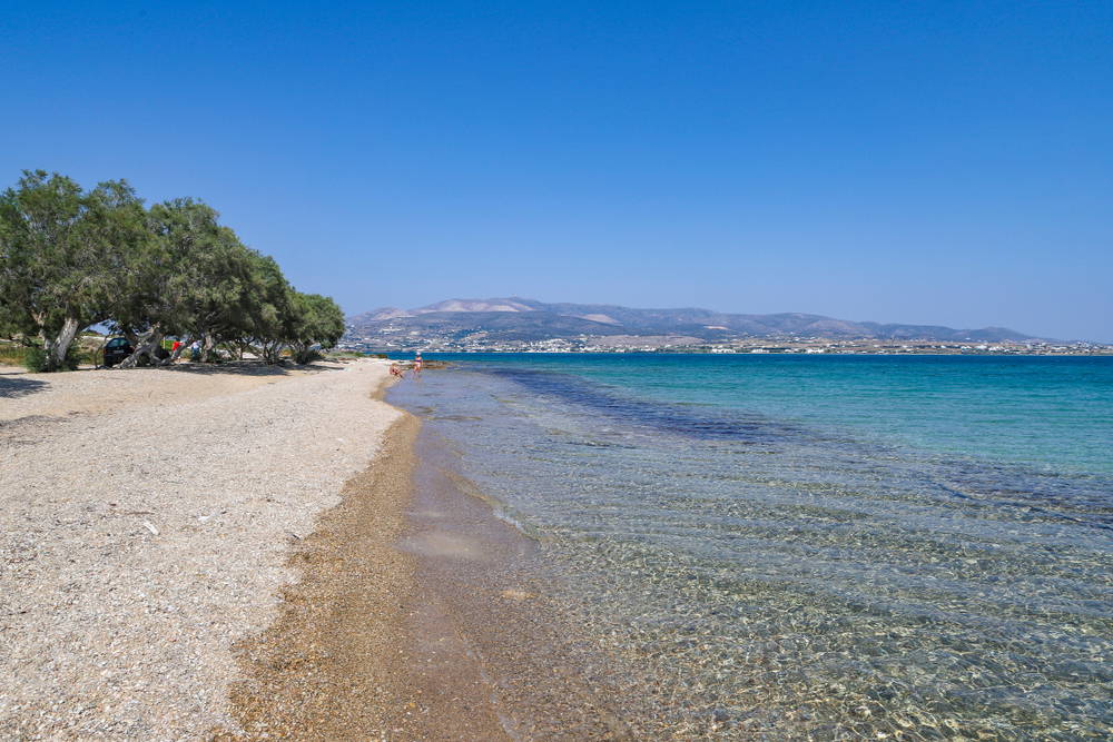 plages et criques d'Antiparos